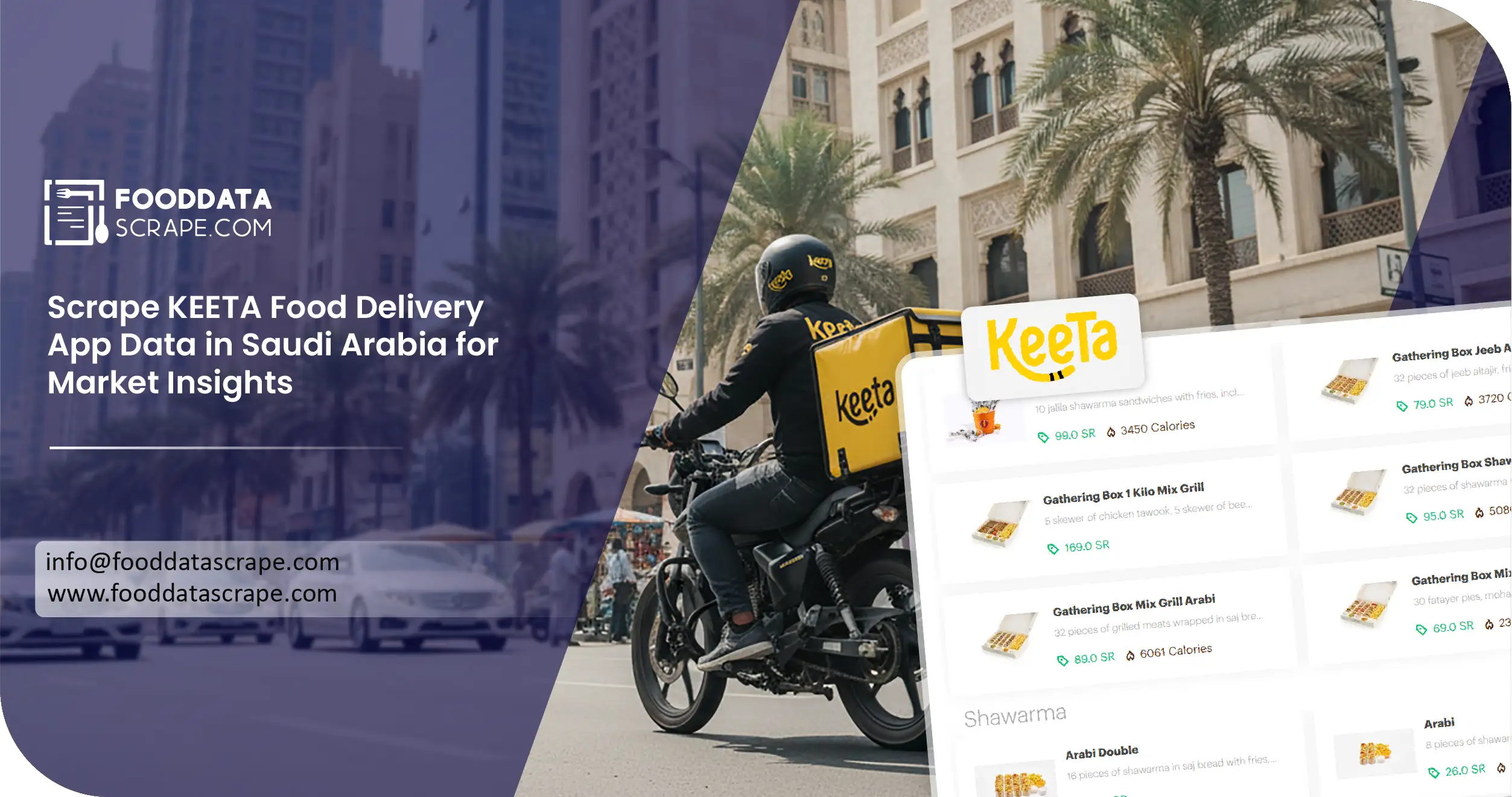 KEETA Saudi Arabia Food Delivery Data Scraping